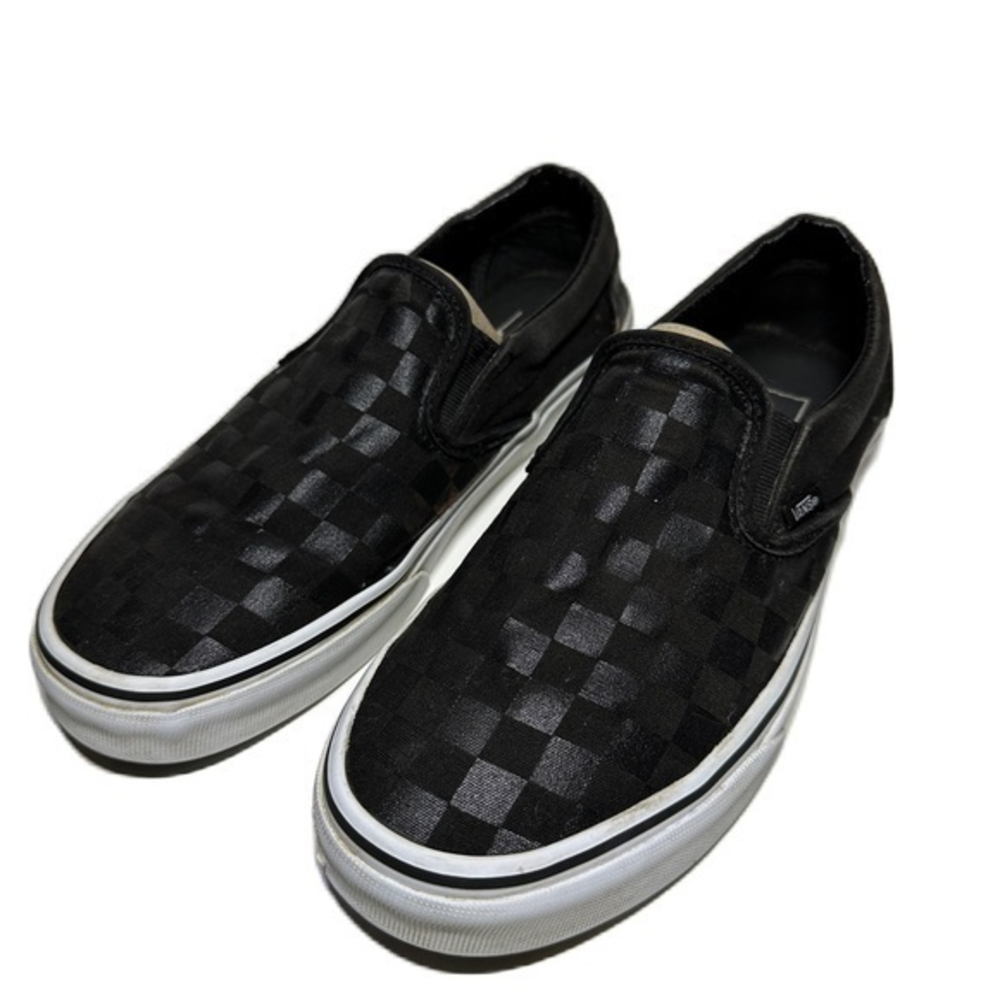 Vans Black Checkered Sneakers‎ Mens 7 or Women’s 8.5